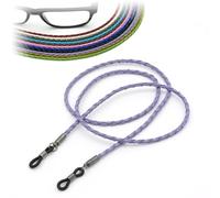 CKB LTD Cordino per occhiali da sole, in pelle PU, 70 cm, 1 pezzo, Viola, 70