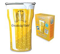 CKB LTD Novità Pinta Birra Lager Vetro Gonfiabile Piscina Galleggiante Lettino Adulti Dimensione 150cm Estate Vacanze Blow Up Giocattoli Per Piscina Festa Spiaggia