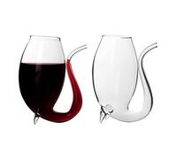CKB LTD Set di 4 bicchieri da vino da 75 ml, confezione regalo da 4 pezzi