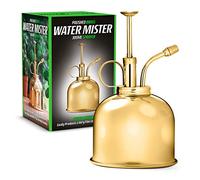 CKB LTD Spruzzino nebulizzatore per piante in ottone, 300 ML, stile vintage classico per interni, vaporizzatore annaffiatoio spray decorativo in metallo con pompa per irrigazione di orchidee bonsai