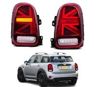CKCD LED Luci posteriori compatibili con MINI Countryman Cooper/Coopers Hatchback F60 2017-2020, Fari Posteriori con luci diurne animate all'avvio