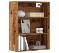 CKioict Armadietto Pensile Legno Antico 69,5x32,5x90 cm con 3 Scomparti per Ottimizzare Spazio Parete e Decorare Casa, Materiale Robusto Multistrato Resistente all'Umidità, Mobile