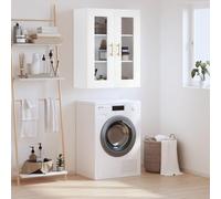 CKioict Armadio per soggiorno, consolle, multiuso, bianco, 69,5 x 34 x 90 cm, per ingresso, corridoio, soggiorno