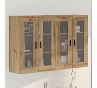 CKioict Artisan - Set di 2 scaffali da parete per ufficio, soggiorno, 69,5 x 34 x 90 cm