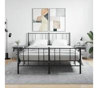 CKioict Comodini moderni, facili da montare, 2 pezzi, grigio cemento, 40 x 35 x 47,5 cm, materiale in legno per piccoli ambienti, soggiorno, camera da letto