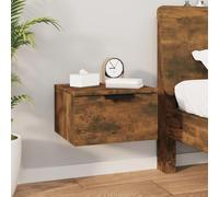 CKioict Comodino da parete per il soggiorno, camera da letto, 34 x 30 x 20 cm