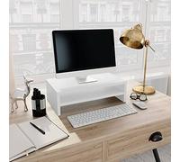 CKioict Mobili per TV, DVD, per soggiorno, mobili, monitor, bianco, 42 x 24 x 13 cm, materiale in legno, per soggiorno e sala da pranzo