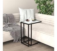 CKioict Moderno tavolo da consolle da divano, tavolo per telefono, tavolino da computer, in marmo bianco, 50 x 35 x 65 cm, per corridoio, ingresso, soggiorno, camera da letto