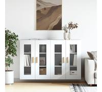 CKioict Salotto Armadio Consolle Multiuso Armadio Armadio 2 Pz Bianco Legno Materiale Per Ingresso Corridoio Soggiorno