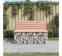 CKioict Sedia per il tempo libero, per il tempo libero, per il balcone, per il giardino, in gabbioni, 103 x 70 x 65 cm, in legno massello Douglasie, per prati, cortili e giardini