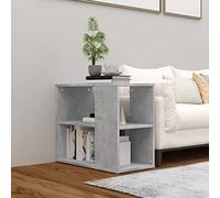 CKioict Vetrina Multifunzionale in Soggiorno Tavolo per Divano Credenza Grigio Cemento 60x30x50 cm in TruciolatoAdatto a cucina, soggiorno, camera da letto