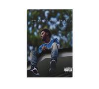 ckklik Poster 2014 Forest Hills Drive, stile hip hop, decorazione per la casa urbana, decorazione artistica da parete di J Cole, poster ispirato alla decorazione da parete per soggiorno, 61 x 91,4 cm