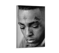 ckklik Stampa artistica in bianco e nero con ritratto emotivo, decorazione da parete unica per la casa, poster moderno estetico per soggiorno, arte ispiratrice per camera da letto, cultura giovanile