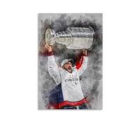 ckklik Stanley Cup Celebration Stampa artistica da parete con hockey, decorazione da parete per fan dello sport, regalo unico per gli appassionati di sport, decorazione artistica da parete colorata