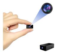 CKKYBB Mini Telecamera Spia Nascosta, Microcamera - Micro Telecamera Videocamera Spia, Portatile HD 1080P, Rilevamento Movimenti, Idea Per La Vigilanza Domiciliare, Animali E Anziani, Niente Wi-Fi