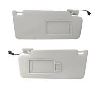 CKLS Lato Conducente e Lato Passeggero Aletta Parasole, per VW T-Cross T-ROC 2018-2021, Protezione Dall'abbagliamento,con Specchietto,Visiera Parasole Interna per Auto.,Left And Right