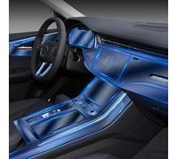CKLS Pellicola protettiva per bordo di pianoforte per interni auto TPU trasparente autoadesiva Pellicola per vernice antigraffio refit PPF, per Audi Q7 Q8 2019-2023