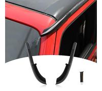 CKPEOR Deviatore Pioggia per Estensione gocciolatoio con Tetto Rigido per grondaia per Jeep Wrangler JK JKU 2011-2017 Accessori Esterni