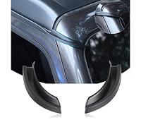 CKPEOR Hard Top Rain Deviatore ABS Prolunga per gocciolatoio Grondaia per Pioggia Adatto per Jeep Wrangler 2018-2020 JL JLU e 2020 Jeep Gladiator JT, 1 Paio