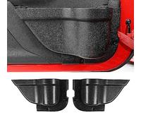 CKPEOR Tasche per Porte Anteriori Portaoggetti Tasche a Rete Vassoio per Jeep Wrangler JK JKU 2011-2018 Sport X Sahara Rubicon 2 Porte/4 Porte