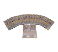 CKPSMS Aghi Organ HAX1 per Cucire in Scatola di Plastica Trasparente - Compatibile con Singer, Brother (100 Pezzi, 11/75)