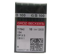 ckpsms GROZ-BECKERT Aghi - 100piezas Groz beckert DBX1 1738 16 x 257 Aghi della Macchina da Cucire (Groz Beckert DBX1 20/125)