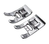 CKPSMS Marca: 1 set di piedino a zig-zag A e B #412 38 00-45+412 38 01-45 compatibile con/ricambio per macchina da cucire Viking Husqvarna, misura 1-7