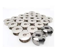 CKPSMS Marca - 1set 20 Bobine # 9033 & 2 scatole per Bobine Regolari 9076 NBL - per Pfaff 138 238 438 1222 Coutur