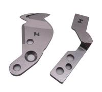 CKPSMS Marca - 1SET Lama mobile e fissa #FX0227000000+FX0228000000 Compatibile con/sostituzione per macchine da ricamo TAJIMA Marca TMFX-II, TMFXV, TMEG-X, TMFXIII