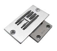 ckpsms Marca - #541936+541647 1 Set Piastra Gola/MANGIMA Compatibile con/Sostituzione per Macchina Zig Zag 20U di Marca Singer