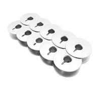 CKPSMS Marca-#9033A alluminio Bobine compatibile/sostitutiva per Pfaff Marca domestiche130,230,360,1197,1471,1473,1475,1520,1530,2026,7560 industriali 138,238,335,438,463 Adler Marca 67,68,69(10pezzi)