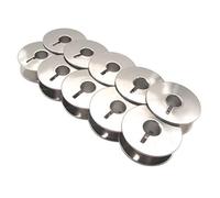 ckpsms Marca-#9033S Bobina in Metallo Compatibile/Sostitutiva per Pfaff Marca domestiche130,230,360,1197,1471,1473,1475,1520,1530,2026,7560 industriali 138,238,335,438,463 Adler Marca 67,68,69(10PCS)