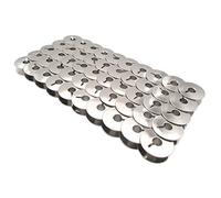 ckpsms Marca-#9033S Bobina in Metallo Compatibile/Sostitutiva per Pfaff Marca domestiche130,230,360,1197,1471,1473,1475,1520,1530,2026,7560 industriali 138,238,335,438,463 Adler Marca 67,68,69(50PCS)