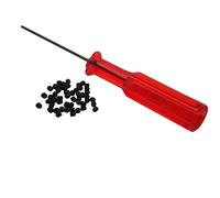 CKPSMS Marca -Cacciavite Esagonale da 1,5mm e Vite Morsetto ago da 50 Pezzi Compatibile con/Sostituzione per Macchine da Cucire industriali Marca Juki Marca Siruba Marca Yamato(KP-19191 1,5 mm)