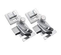 CKPSMS Marca: #CY-9907 piedino per sbieco da 1/4" compatibile con Husqvarna Viking, Brother, Babylock (2 pezzi)