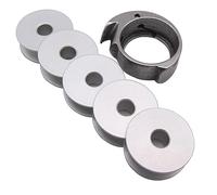 ckpsms Marca - Gancio per Navetta # 8603 e BOBBINS # 8604 Fit per Singer 29-1, 29K71, 29K73, 29K171, 29U171A, 29U173A (8603 1PCS+8604 5PCS)