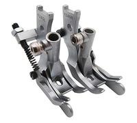 CKPSMS Marca - #GCGR-1245+GCGL-1245 Ogni lato destro e sinistro molla bordo guida piede compatibile con/sostituzione per Pfaff Brand 1245, 545, 145, 335 (dimensioni: 4 mm)