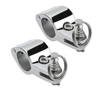 CKQshenKouyicKQ 2PCS 22mm/25mm/32mm Barca Bimini Top Jaw Montaggio Scorrevole Hardware Marine 316 Morsetti for Montaggio su Guida in Acciaio Inossidabile(25mm)