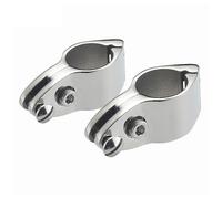 CKQshenKouyicKQ Guide Bimini Top Jaw da 22 mm in Acciaio Inossidabile 316, for Tubi Rotondi con Diametro Esterno di 7/8 Pollici, Hardware Marino(2 Pieces)