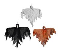 CKQshenKouyicKQ Ornamento Fantasma sospeso, Decorazione for Stanza segreta, Decorazione spettrale di Halloween, Decorazione Fantasma sospesa for casa stregata for Veranda(Q)