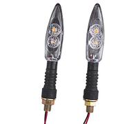 CKryzillix Frecce LED Moto, Frecce Moto Uso Adatto per La Luce del Segnale Posteriore del Segnale Posteriore della Parte Posteriore Anteriore BMWmotorcycle Front Blinker