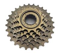 CKryzillix Ruota Libera Posteriore,Cassetta per Bici 6 velocità Ruota Libera MTB Mountain Bike BicycleFlywheel Guarnitura Bicicletta Indice Volano(6 Speed)