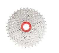 CKryzillix Ruota Libera Posteriore,Cassetta per Bici 8 velocità MTB Cassette in Acciaio Ultraleggero Pignoni Ruota Libera Ampio Rapporto Mountain Bike Accessori Biciclette(8S 11 36T Red Cover)