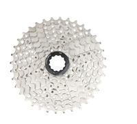 CKryzillix Ruota Libera Posteriore,Cassetta per Bici 8 velocità MTB Cassette in Acciaio Ultraleggero Pignoni Ruota Libera Ampio Rapporto Mountain Bike Accessori Biciclette(8S11 36T Black Cover)