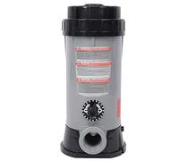 CL-200 Alimentatore automatico di cloro Dispenser di cloro/Bromo Alimentatore in linea - Robusto e durevole Cloratore di PVC Attrezzatura per la disinfezione della piscina per piscina Spa Vasca idroma