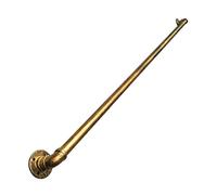 CL-ZZZ Corrimano vintage in bronzo per scale interne ed esterne, fissato al muro, tubo in ferro battuto che conduce direttamente alla porta delle scale, alla casa o all'ingresso della cantina, 150cm