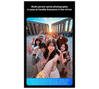 CL07 Screen Mirroring Selfie Stick WIFI Projection Tripod Real Time Di