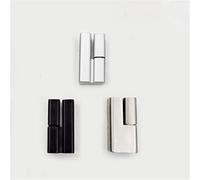 CL203-2 Machinery and Equipment Folding Hinges Kitchen Cabinet Hardware Hinge 2Pcs(4PCS-Silver-Left)