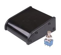 CL2108C Interruttore Pedale a Piede DPDT Momentaneo Kit Scatola in Alluminio