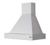 CL90-Cappa classica QUADRA 90 cucina rustica BIANCO GRAFFIATO motore FABER